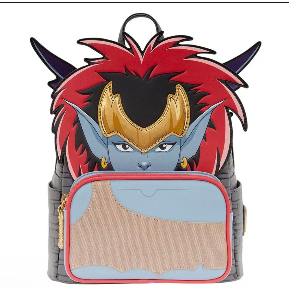 Loungefly Disney Gargoyles Demona Cosplay Mini Backpack with Movable Wings NWT